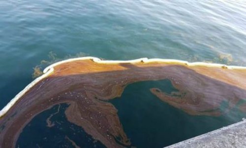 Por error derraman 5 mil litros de aceite en el mar de Iquique