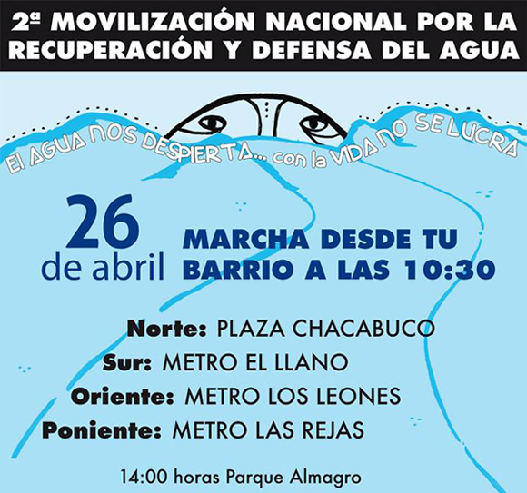 Movilización por  la Recuperación y Defensa del Agua