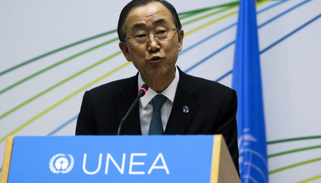 Ban Ki-moon advierte que el consumo actual de recursos es insostenible