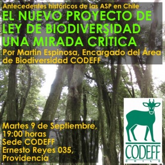 ECO Charla sobre proyecto de ley de Biodiversidad y Áreas Silvestres Protegidas