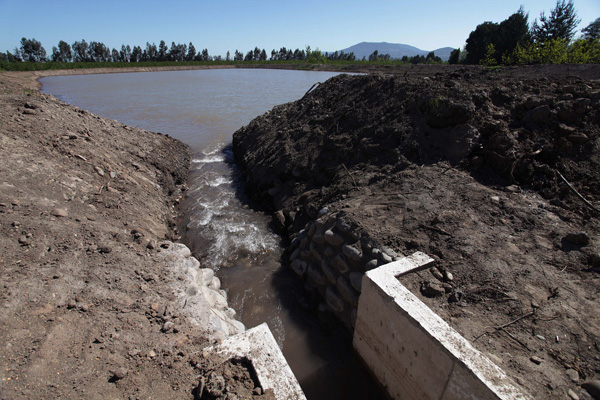 Regiones del sur entran en etapa crítica por escasez de agua acumulada
