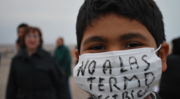 Presentación de termoeléctrica terminó con barricadas en la ruta