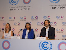 Primera conferencia de prensa CANLA en la COP20