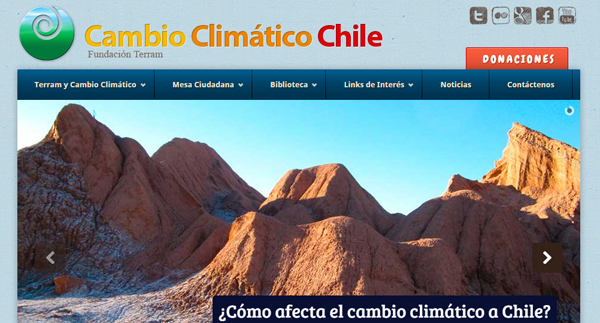 Cambio Climático Chile estrena nueva web