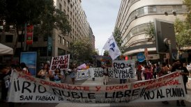 Grupos ambientalistas marcharon por el Día Mundial del Agua