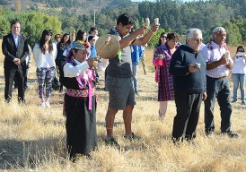 Con rogativa mapuche se celebró el Día Mundial del Agua