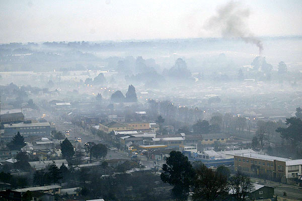 La Araucanía: alcaldes piden subsidios por contaminación