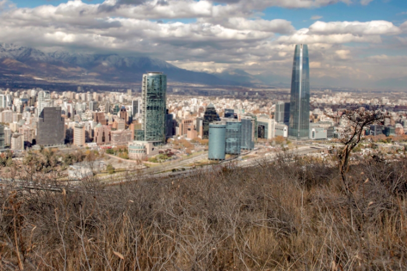 El desierto avanza silenciosamente sobre Santiago