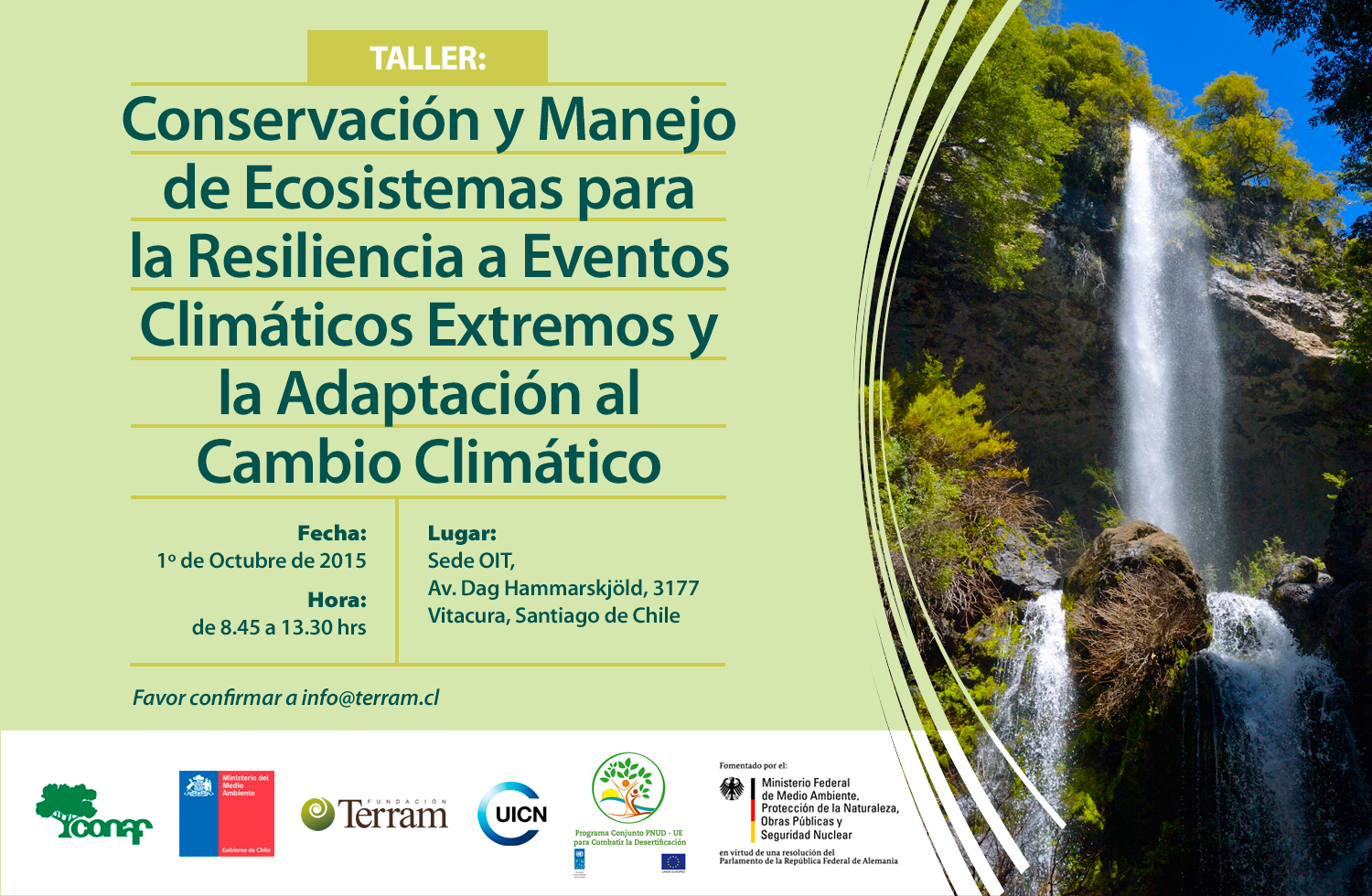 Exitoso taller internacional sobre ecosistemas y cambio climático