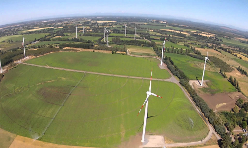 Potencia instalada en base a energía eólica llega a los 58 MW