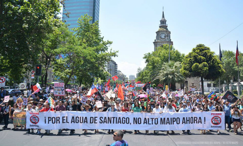 No Alto Maipo se opone a posible reactivación de proyecto energético