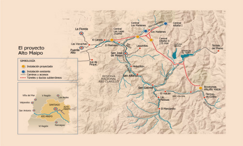 Matriz de AES Gener interviene en proyecto Alto Maipo y recluta a ex ejecutivo de Codelco