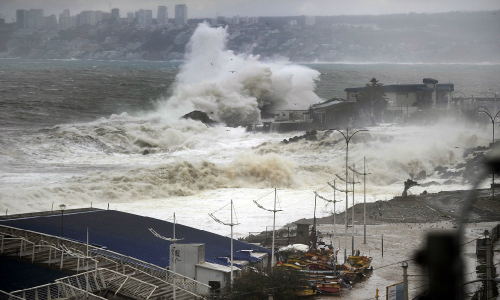 Cambio climático y marejadas: un fenómeno que llegó para quedarse en la Región de Valparaíso