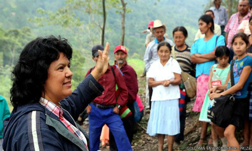 ONU reconoce labor de líder indígena Berta Cáceres