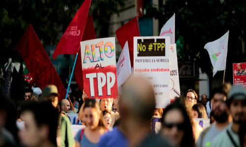 ¡Chile se levanta! Jornada de Movilización Internacional #NoTPP