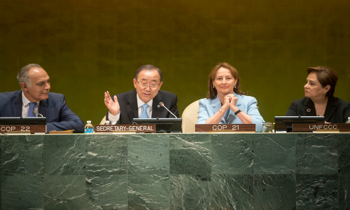 Acuerdo sobre Cambio Climático avanza hacia una pronta entrada en vigor, afirma la ONU