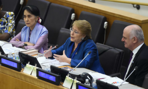 Presidenta Bachelet firma Acuerdo de París sobre cambio climático