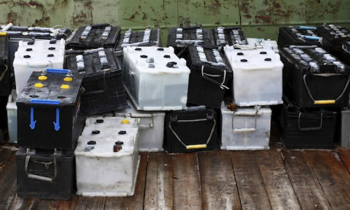 Impiden exportación ilegal de 109 toneladas de desechos de baterías