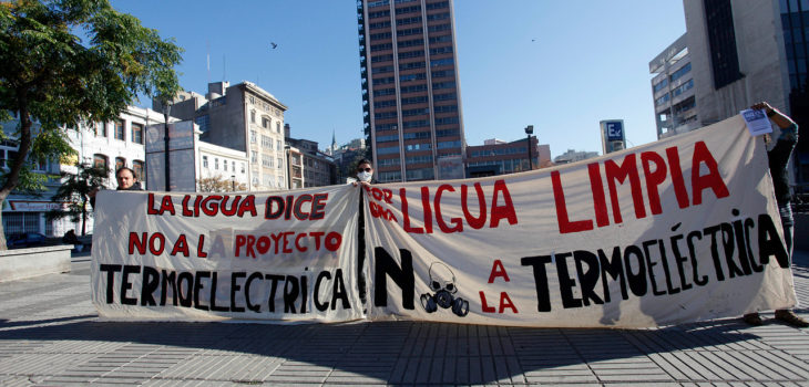 La Ligua levanta movimiento contra central termoeléctrica Doña Carmen