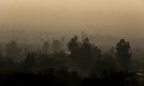 Aire irrespirable en Chillán: superó 4,7 veces el nivel máximo de contaminación