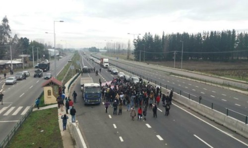 Con protesta en Concepción vecinos de Cabrero visibilizan conflicto ambiental