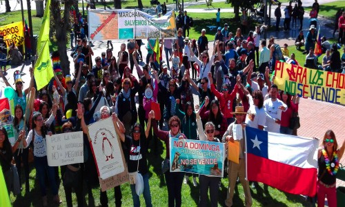 La Serena se llena de color con multitudinaria e inclusiva marcha apoyando el rechazo a Dominga