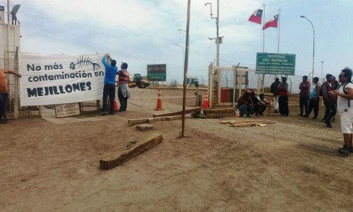 Presentan denuncia en Fiscalía tras derrame en terminal de ácido de Antofagasta Minerals