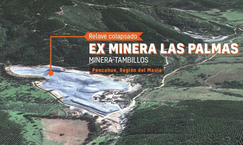 Minera SCM Tambillos no cumple con sentencia ambiental tras colapso de tranque de relaves en 2010