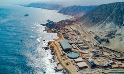 Escondida identifica a nueva planta desalinazadora como el centro de su estrategia hídrica 2018-2030