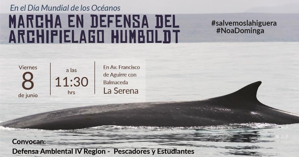 Marcha en Defensa del Archipiélago Humboldt