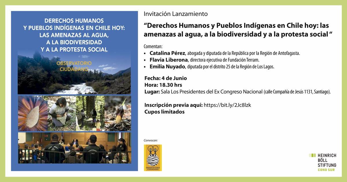 Lanzamiento libro: “Agua, biodiversidad y protesta social”