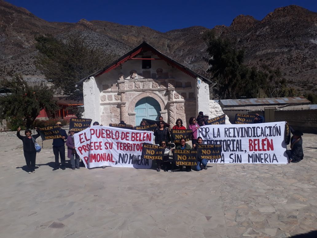 Arica: Pueblo de Belén se moviliza contra proyecto minero