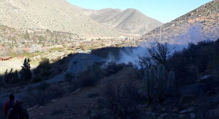 Vecinos de Cuncumén que protestan por contaminación de Minera Los Pelambres acusan represión policial