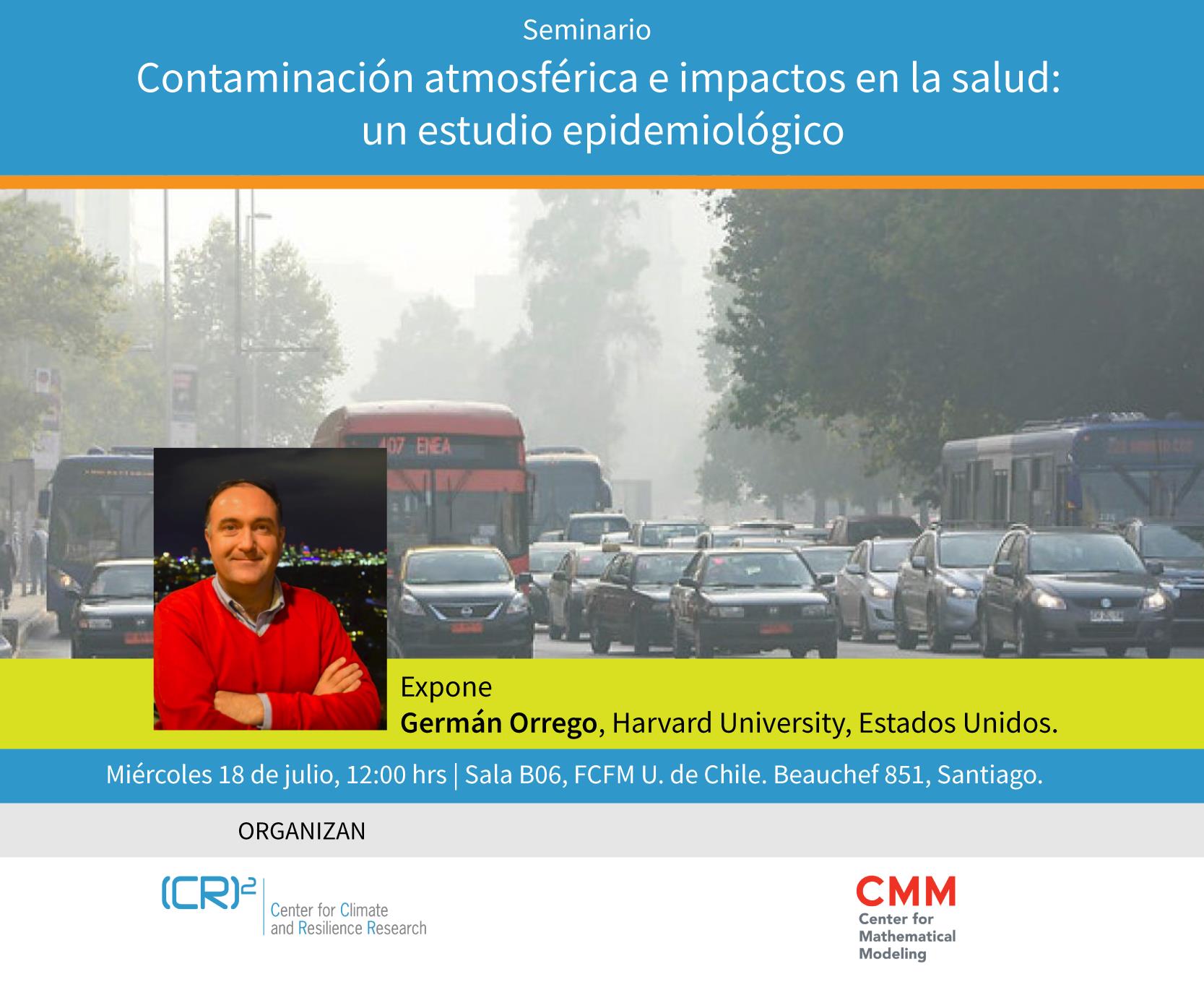 Seminario: Contaminación atmosférica e impactos en salud