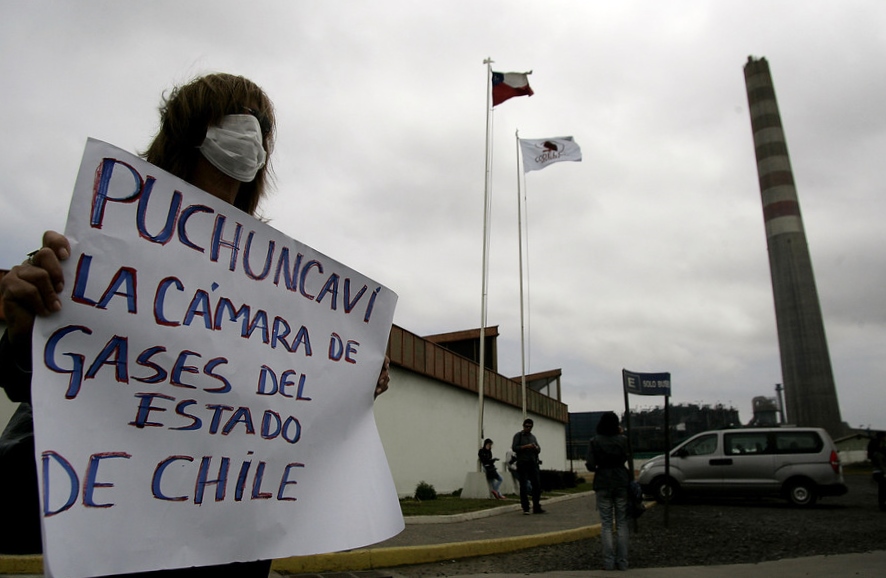 Arsénico en la “zona de sacrificio” de Quintero-Puchuncaví supera con creces la norma europea