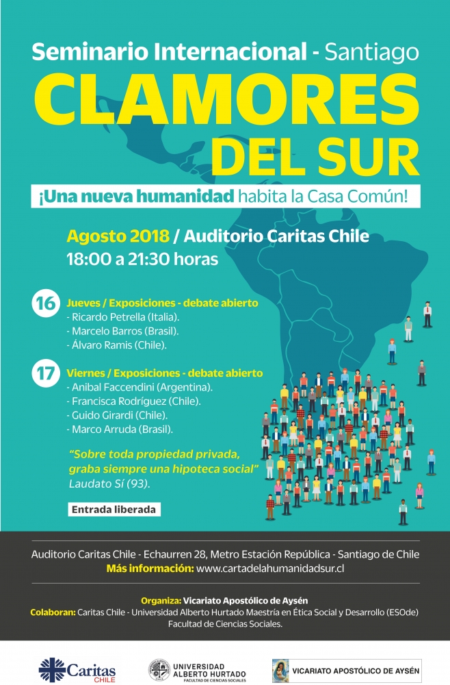 Seminario Internacional “Clamores del Sur: ¡Una nueva humanidad habita la casa común”