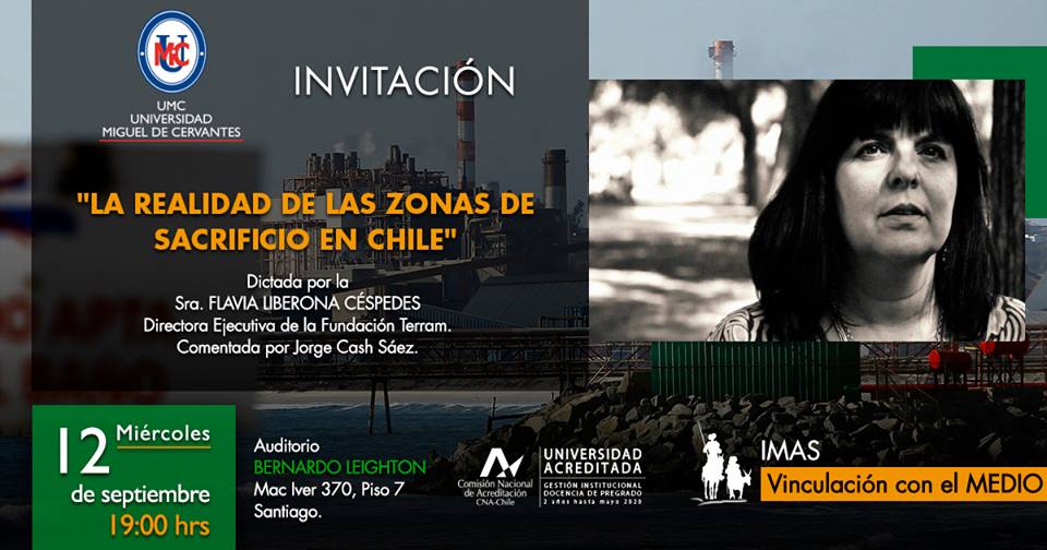 Conferencia “La realidad de las Zonas de Sacrificio en Chile”