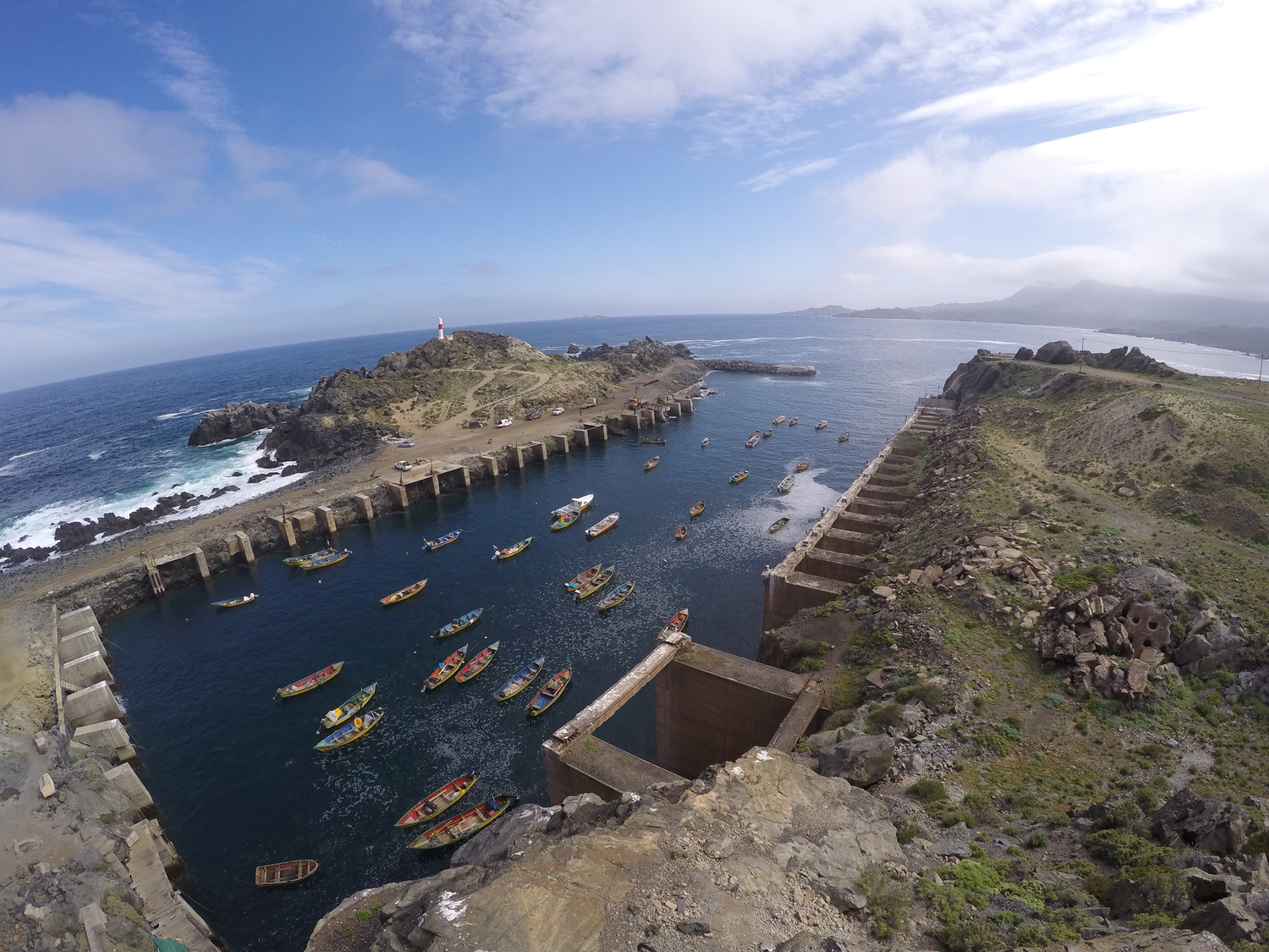 Puerto Minero Cruz Grande amenazaría los cultivos de mariscos más productivos del país
