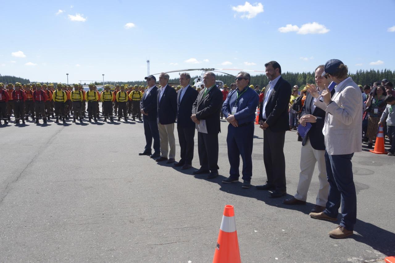 CMPC dio a conocer el programa integral de prevención y combate de incendios forestales