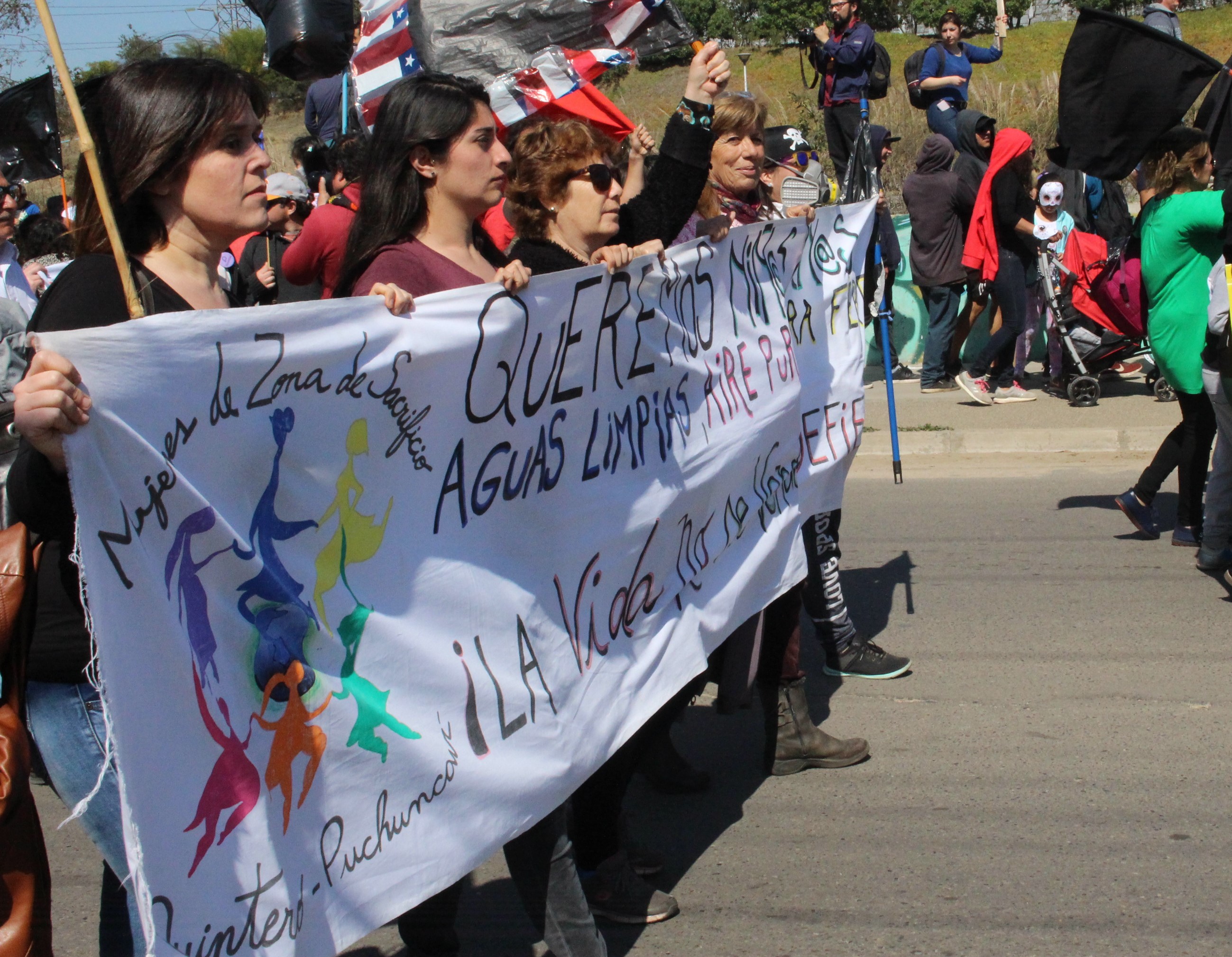 Declaración pública de Mujeres de Zonas de Sacrificio en Resistencia Quintero y Puchuncaví sobre estudio de riesgos