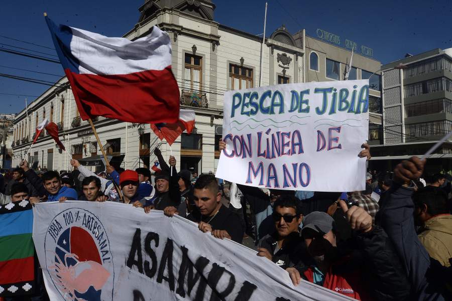 Pescadores artesanales insisten en que gobierno no vete Ley de la Jibia