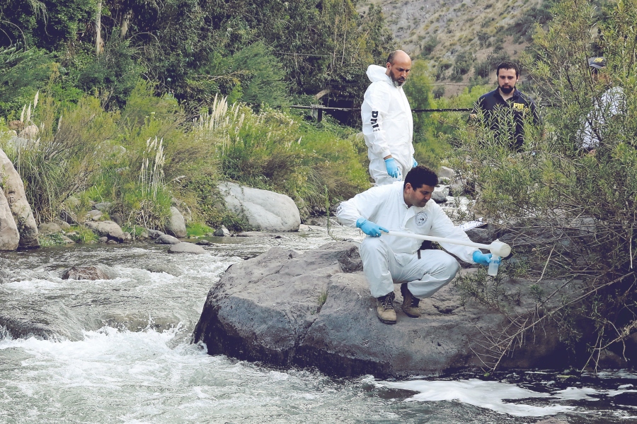 PDI concluye que Valle Nevado contaminó el río Mapocho en enero