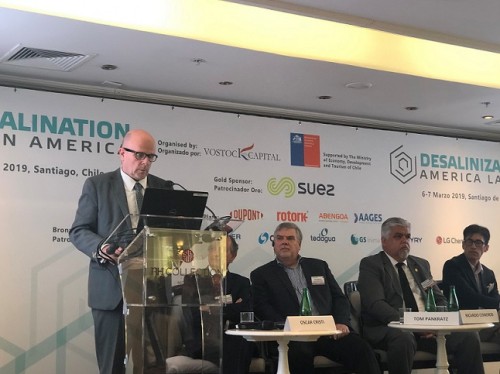 Vicepresidente Ejecutivo de Cochilco prevé un aumento de 230% de consumo de agua de mar en minería para 2029