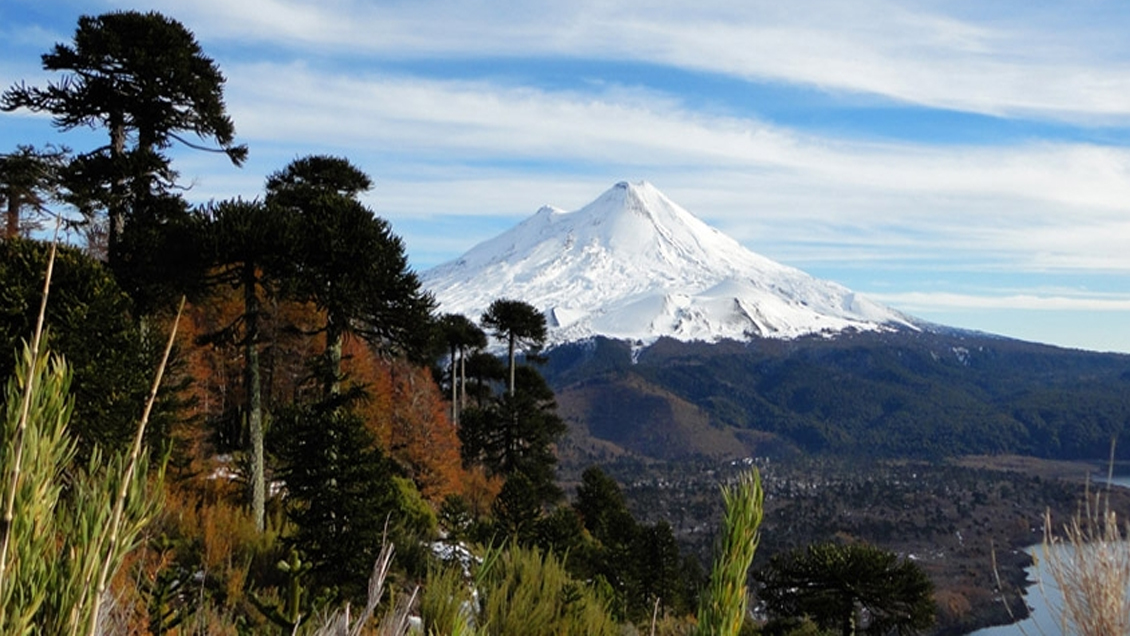 Kütralcura fue declarado oficialmente el primer geoparque mundial de Chile por Unesco