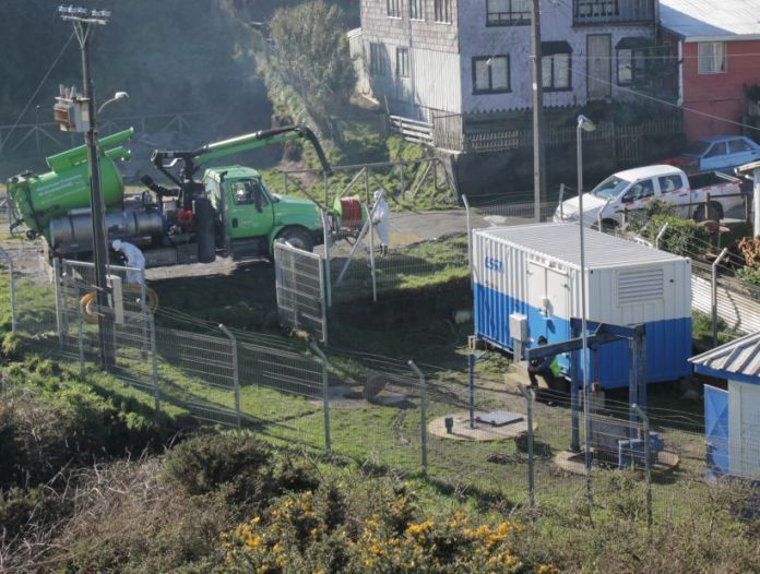 Otra de Essal en Ancud: planta sufrió falla y derramó aguas servidas al mar