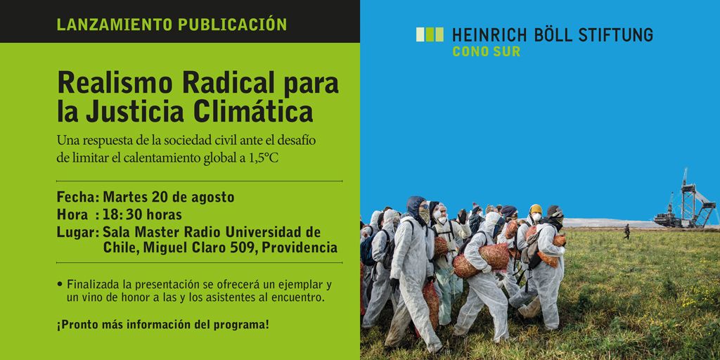 Lanzamiento publicación: “Realismo radical para la justicia climática”