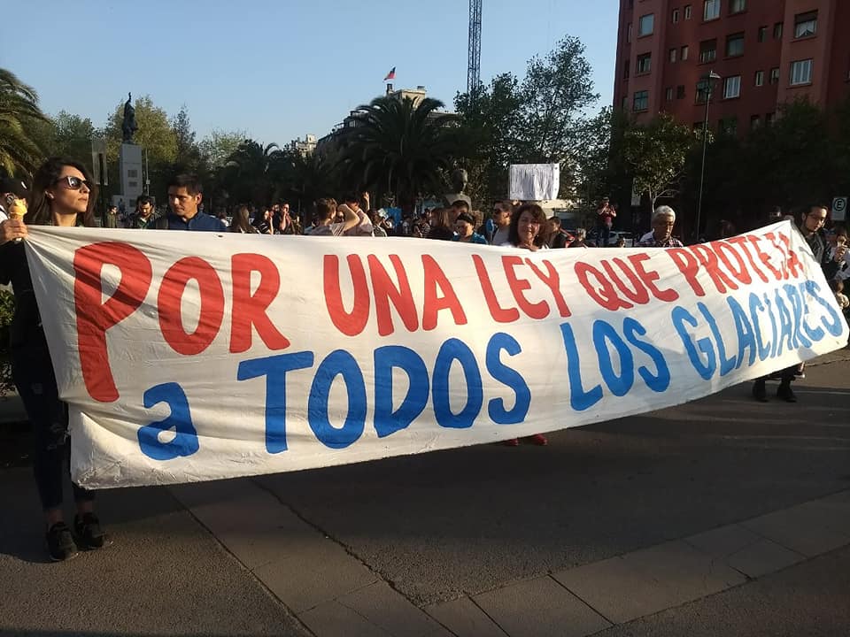 Coordinadora de Territorios por la Defensa de los Glaciares: indicaciones sustitutivas del Gobierno son inconstitucionales