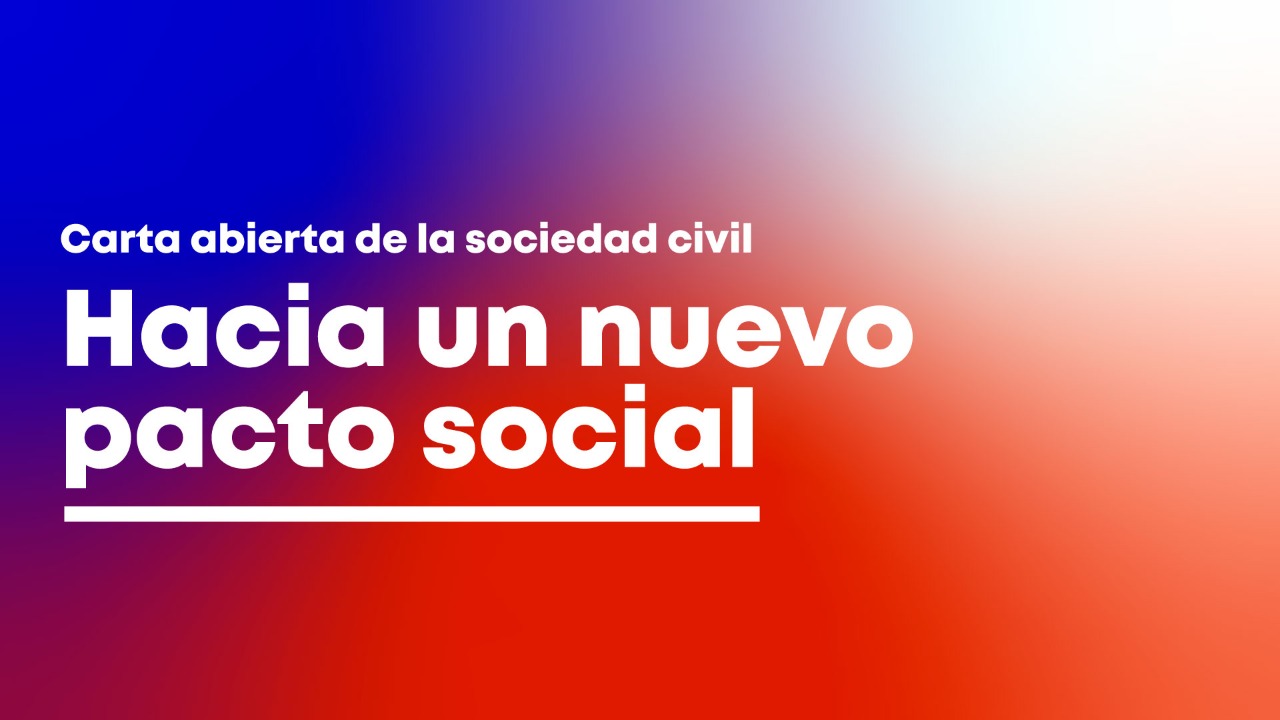Carta abierta de la sociedad civil hacia un nuevo Pacto Social