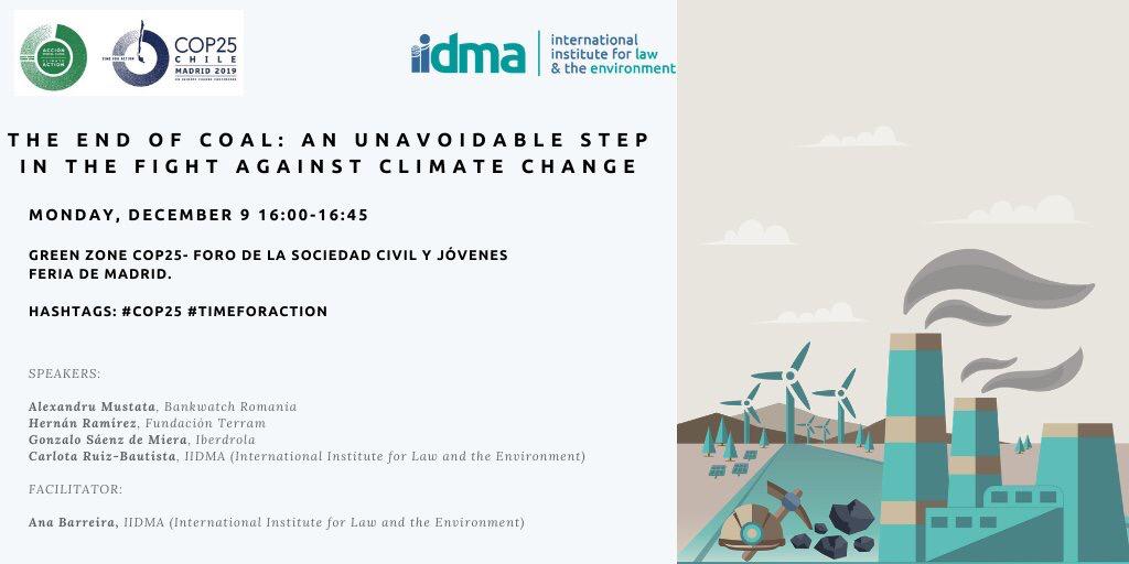Side Event: “The end of coal: an unavoidable step in the fight against climate change”