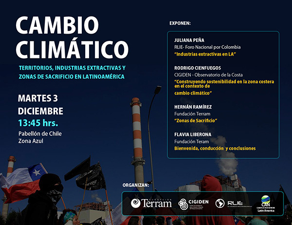 Quintero y Puchuncaví se suman a temática de la COP25